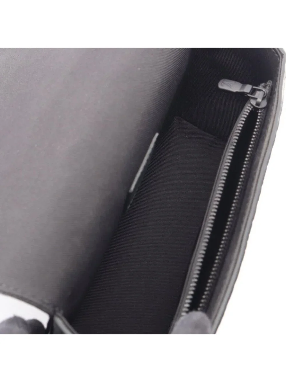 Louis Vuitton Shoulder Bag Steamer Wearable Wallet Noir Leather